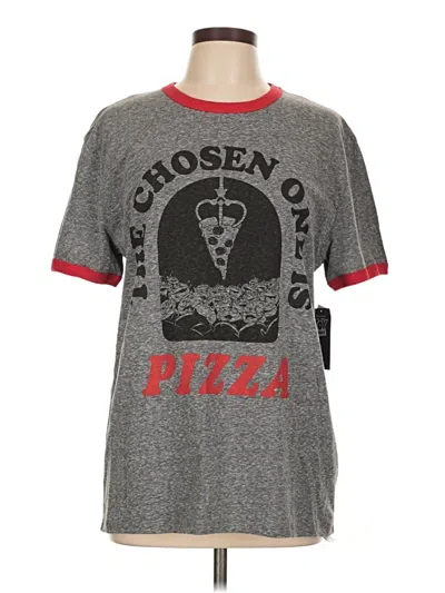 Disney Short Sleeve T-shirt In Gray