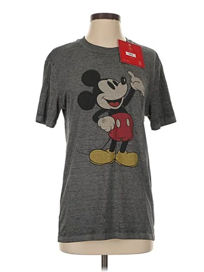 Disney Short Sleeve T-shirt In Gray