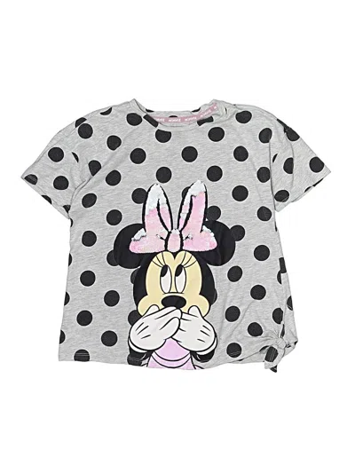 Pre-owned Disney Kids' Short Sleeve T-shirt In Gray