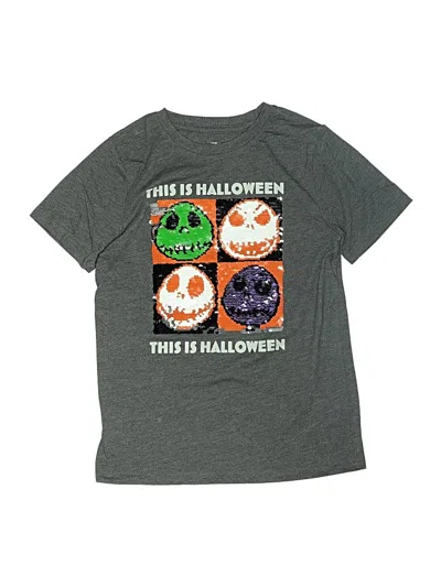 Pre-owned Disney Kids' Short Sleeve T-shirt In Gray