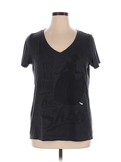 Pre-owned Disney Short Sleeve T-shirt In Gray