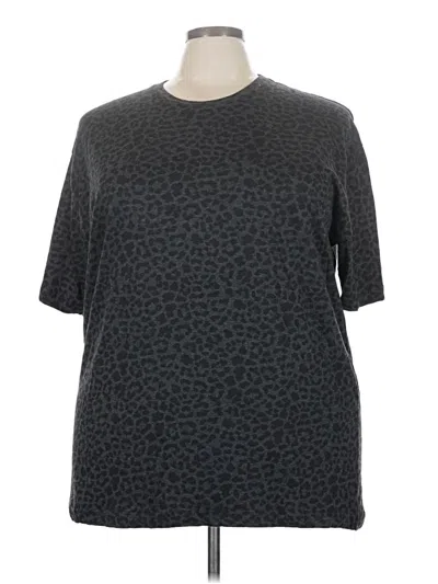 Pre-owned Disney Short Sleeve T-shirt In Gray