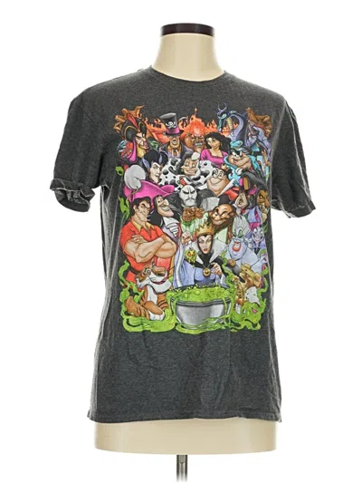 Pre-owned Disney Short Sleeve T-shirt In Gray