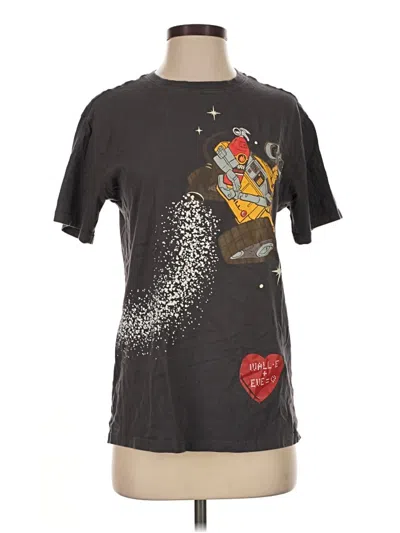 Pre-owned Disney Short Sleeve T-shirt In Gray