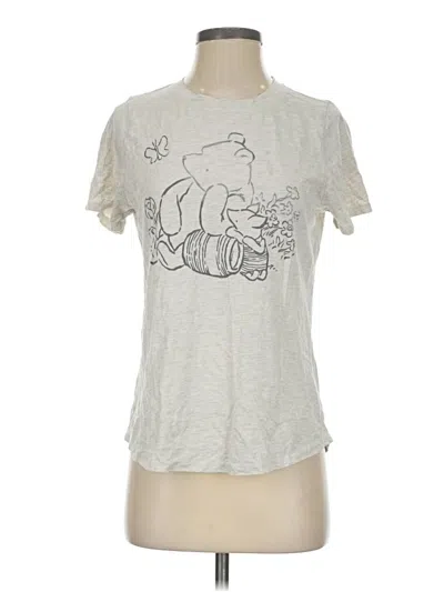 Pre-owned Disney Short Sleeve T-shirt In Gray