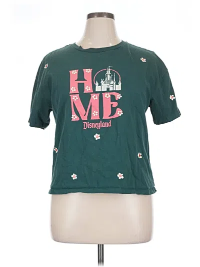 Pre-owned Disney Short Sleeve T-shirt In Green