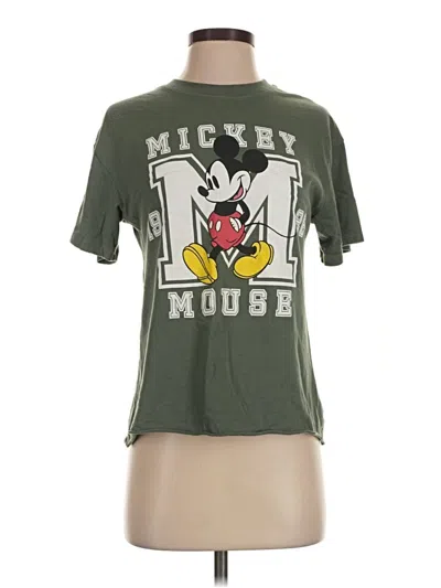 Pre-owned Disney Short Sleeve T-shirt In Green