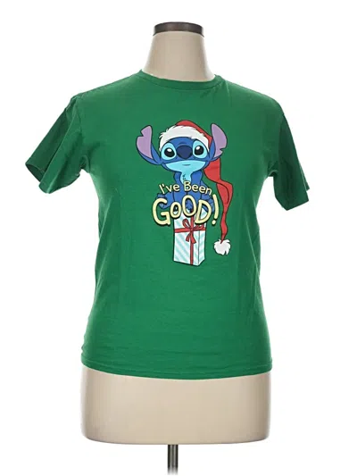 Pre-owned Disney Short Sleeve T-shirt In Green