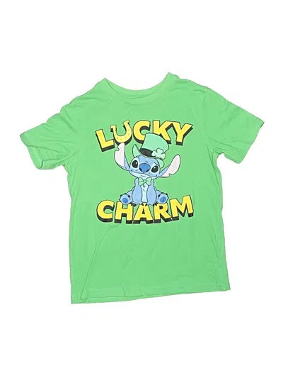 Pre-owned Disney Kids' Short Sleeve T-shirt In Green