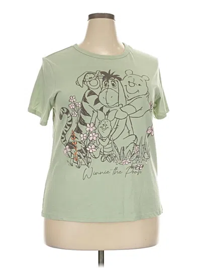 Pre-owned Disney Short Sleeve T-shirt In Green