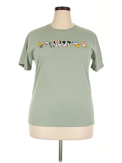 Pre-owned Disney Short Sleeve T-shirt In Green