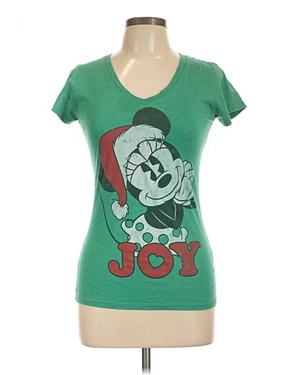 Pre-owned Disney Short Sleeve T-shirt In Green