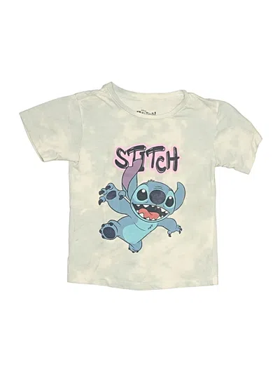 Pre-owned Disney Kids' Short Sleeve T-shirt In Ivory