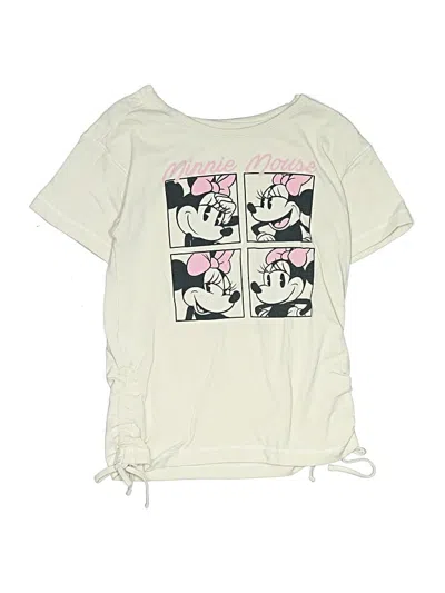 Pre-owned Disney Kids' Short Sleeve T-shirt In Ivory