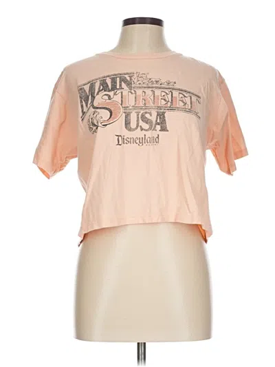 Pre-owned Disney Short Sleeve T-shirt In Orange