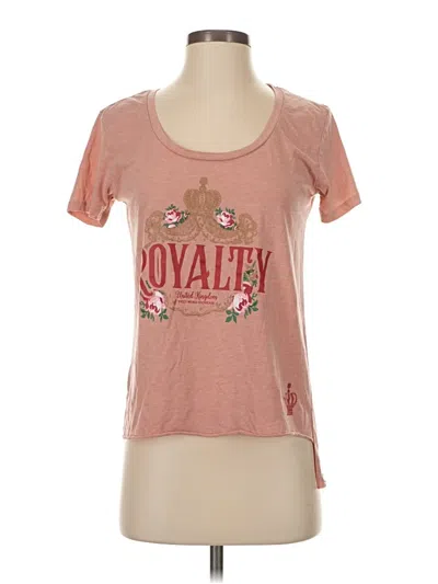 Pre-owned Disney Short Sleeve T-shirt In Pink