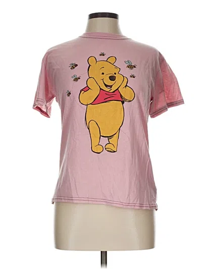 Pre-owned Disney Short Sleeve T-shirt In Pink