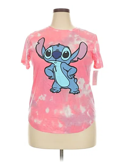 Pre-owned Disney Short Sleeve T-shirt In Pink