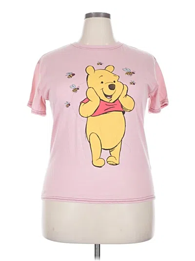 Pre-owned Disney Short Sleeve T-shirt In Pink