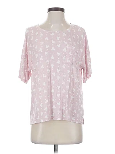 Pre-owned Disney Short Sleeve T-shirt In Pink