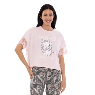 Disney Short Sleeve T-shirt In Pink