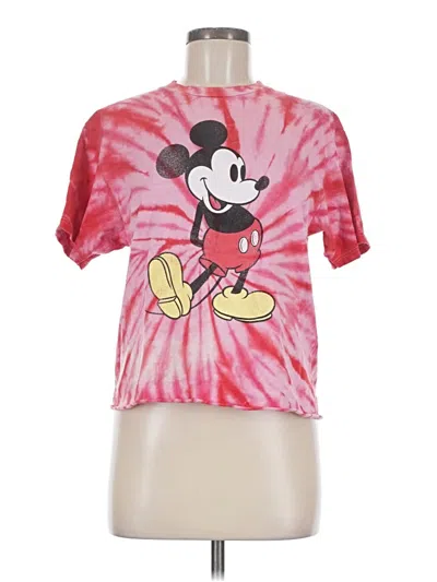 Pre-owned Disney Short Sleeve T-shirt In Pink
