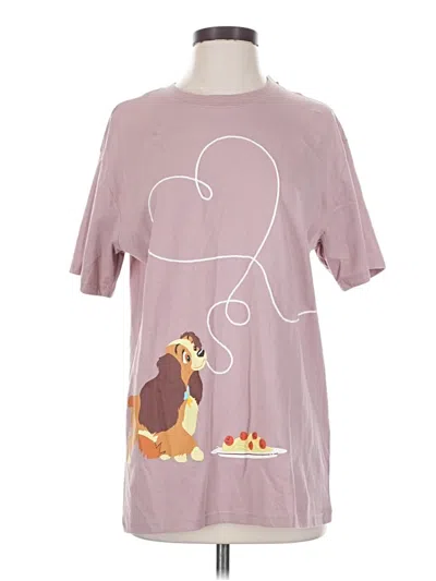 Pre-owned Disney Short Sleeve T-shirt In Pink