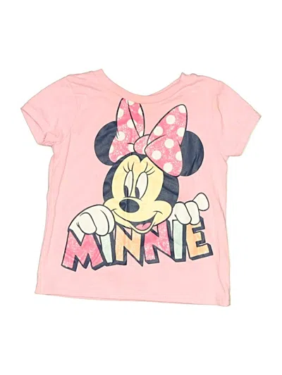 Pre-owned Disney Babies' Short Sleeve T-shirt In Pink
