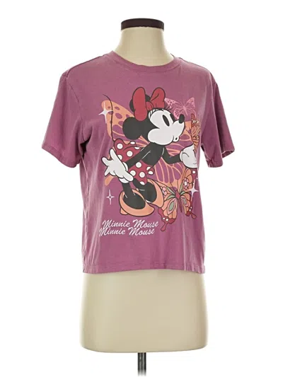 Pre-owned Disney Short Sleeve T-shirt In Purple