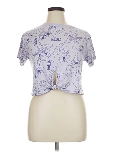 Pre-owned Disney Short Sleeve T-shirt In Purple