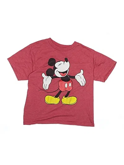 Pre-owned Disney Kids' Short Sleeve T-shirt In Red
