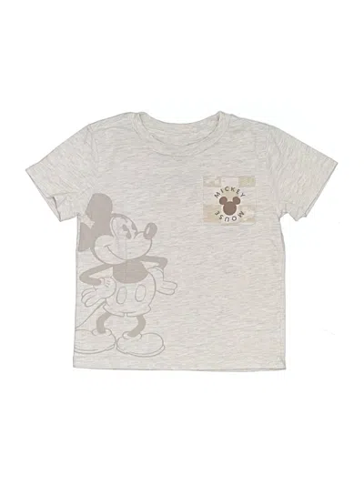 Pre-owned Disney Kids' Short Sleeve T-shirt In Silver