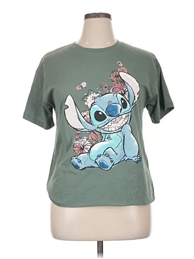 Pre-owned Disney Short Sleeve T-shirt In Teal