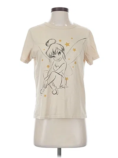 Pre-owned Disney Short Sleeve T-shirt In White