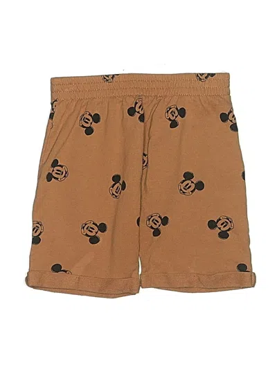 Pre-owned Disney Kids' Shorts In Brown