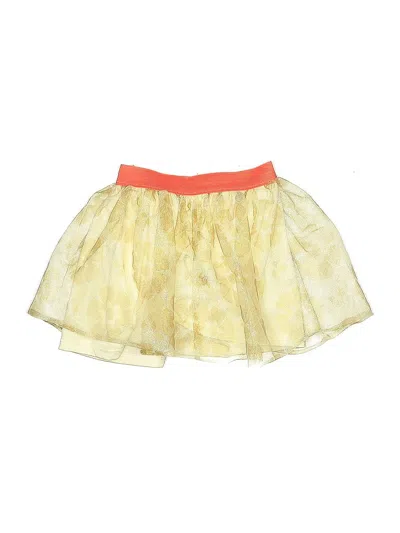 Pre-owned Disney Kids' Skirt In Yellow