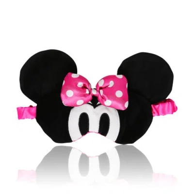 Disney Kids'  Sleep Mask With Ears And 3d Bow In Black