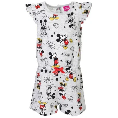 Disney Babies'  Sleeveless Skater Romper In Multi