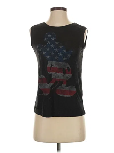 Pre-owned Disney Sleeveless T-shirt In Black