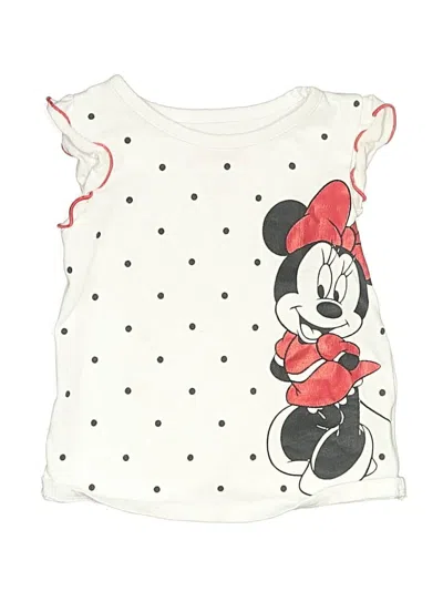 Pre-owned Disney Babies' Sleeveless T-shirt In White