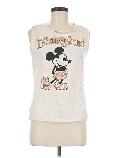 Pre-owned Disney Sleeveless T-shirt In White
