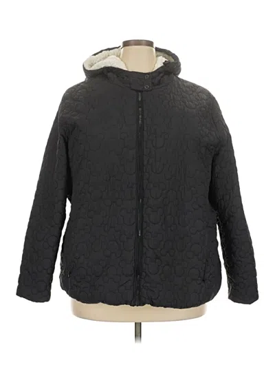 Pre-owned Disney Snow Jacket In Black