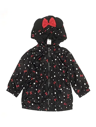 Pre-owned Disney Kids' Snow Jacket In Black