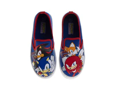 Disney Sonic The Hedgehog Slipon Sneaker Kids' In Blue