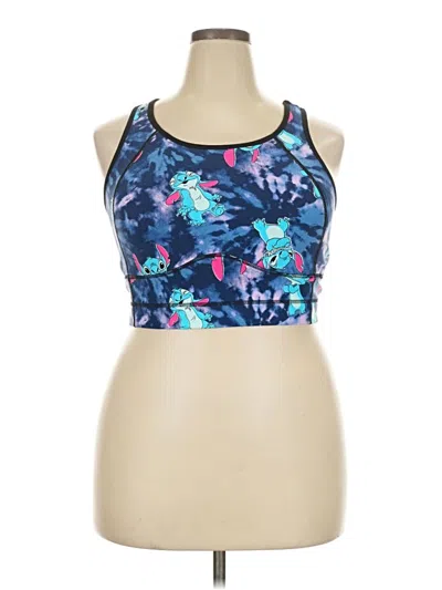 Pre-owned Disney Sports Bra In Blue