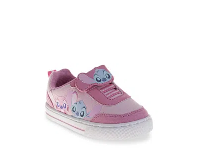 Disney Stitch & Angel Sneaker Kids' In Pink
