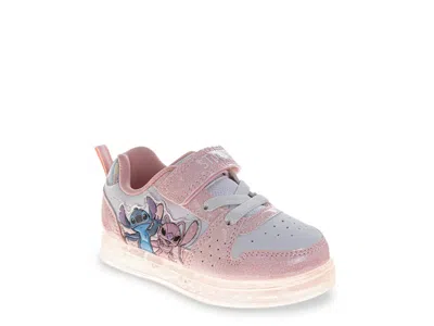 Disney Stitch & Angel Sneaker Kids' In Pink
