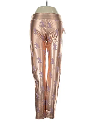 Pre-owned Disney Store Active Pants In Gold