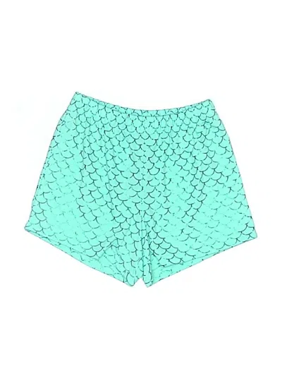 Pre-owned Disney Store Kids' Athletic Shorts In Teal