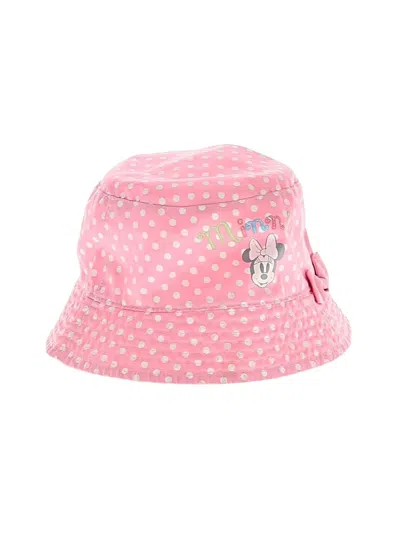 Pre-owned Disney Store Kids' Bucket Hat In Pink